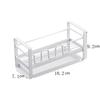 Iron Storage Rack Kitchen Bathroom Sink Sponge Drain Rack Desk Organize Box