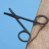 Professional safety nose hair scissors. Round-tip design for pain-free trimming. Ergonomic & durable. Essential for men/women.