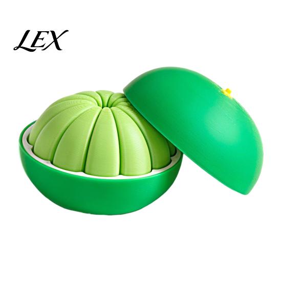 Simulated Orange Toy 3D Printed Fidget Toy, Stress Relief Realistic Fake Fruit Model Decoration Ornament for Home Office