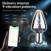Vibrating Metal Anal Plug Vibrator Sex Toy for Woman Men Prostate Massager APP Control Stainless Steel Dildo Butt Plug