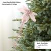 High-Quality Pink Foam Christmas Ball Ornament for Tree and Window Display