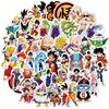 10/30/50pcs Classic Anime Dragon Ball Waterproof Stickers Cartoon Son Goku Decals Toys Decorative Car Laptop Vinyl Sticker Packs