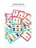 Montessori Toddler Wooden Bear Stacking Rings for Shape Recognition and Concentration Training