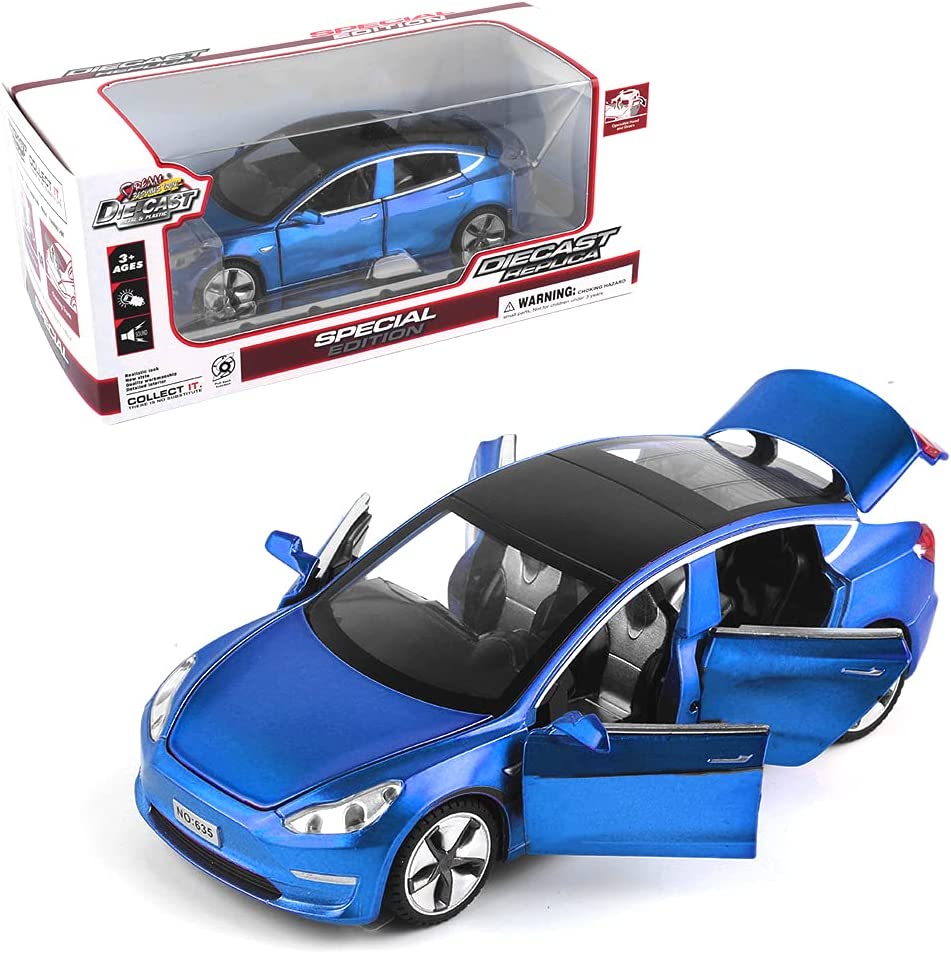 1:Model 32 v měřítku 3, litá slitina, autíčko, stahovací vozidlo se zvukem a světlem pro děti Dárková kolekce pro dospělé