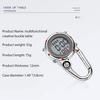 Lancardo and Unisex Carabiner Watch with Digital Waterproof Alarm Clip and Pocket Watch Men's Women's Compass, Clock, Keychain,