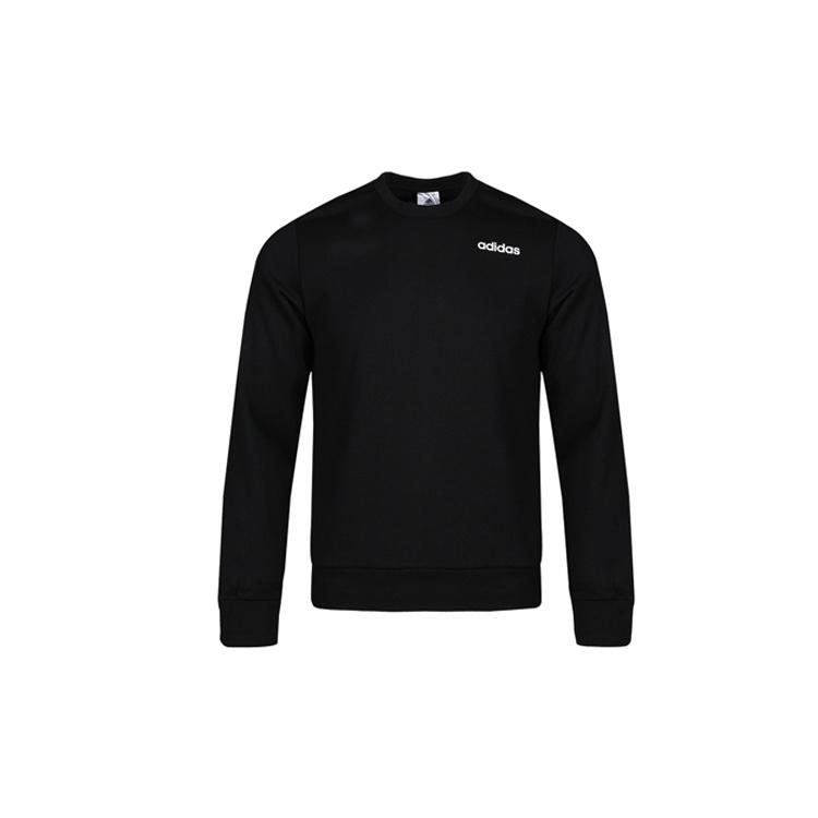 adidas E PLN CREW FT Knitted Hooded Shirt Sweater Men Black Men s DU0395 XS