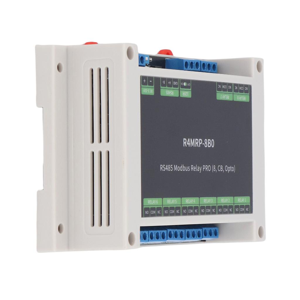 8 Channel Industrial Analog Acquisition Module, OptocOuperier RTU Isolation Module Support 485 Interface with Resistance Dipping