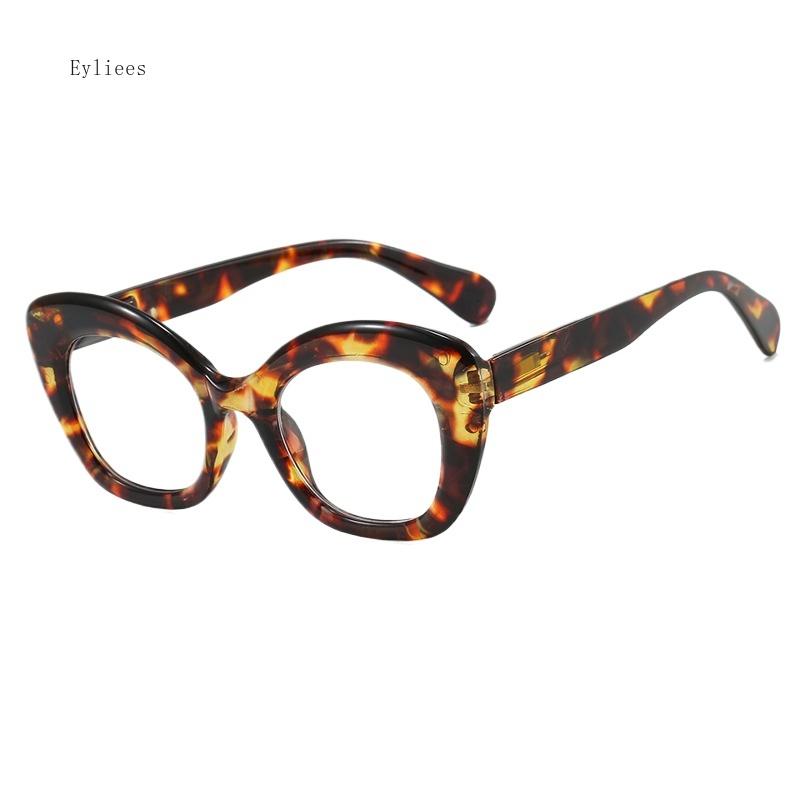 Retro Anti Blue Light Computer Glasses Frame Women Oversized Men Trendy Fashionable Stylish Eyeglasses Classic Spectacles Ouclos