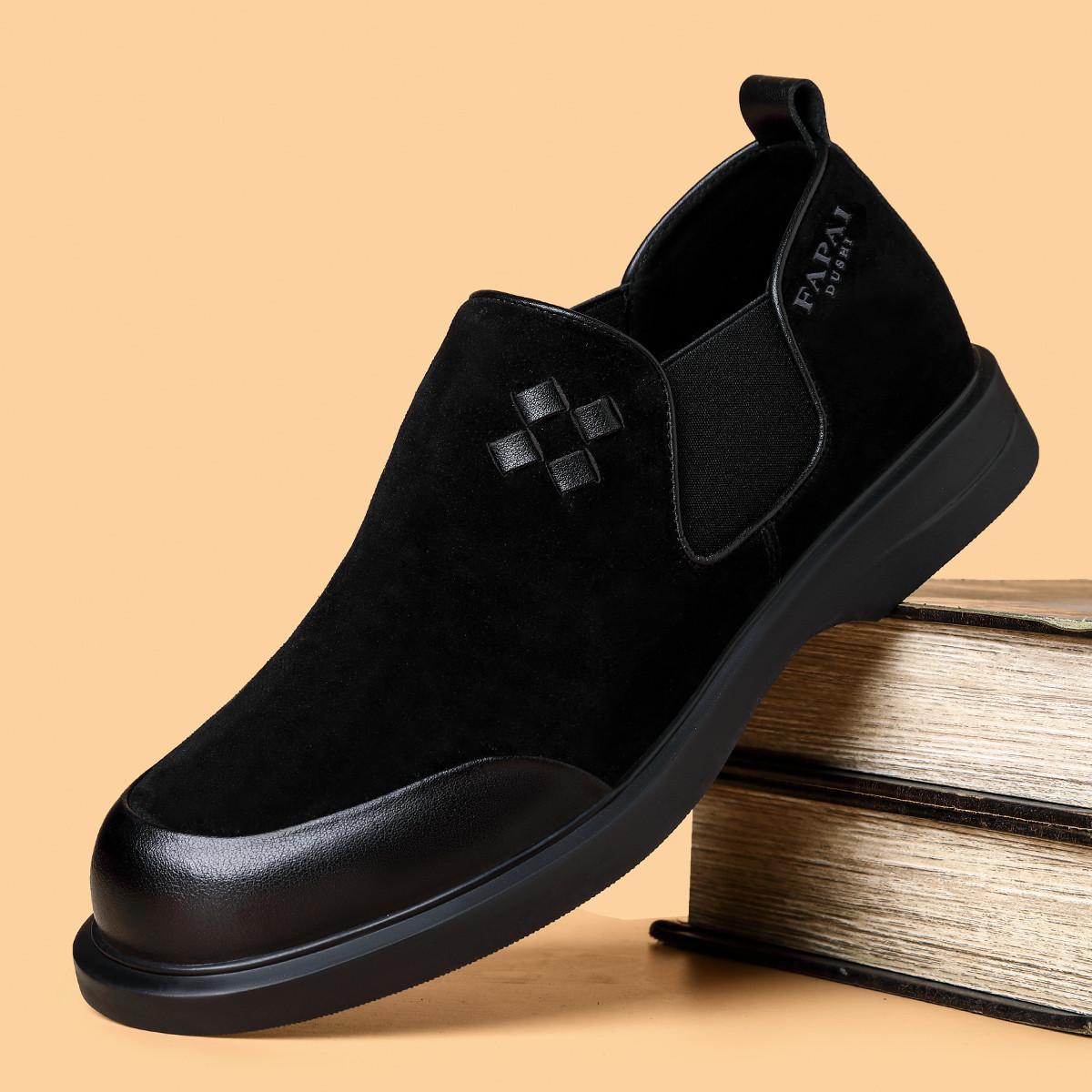 

Autumn new men s loafers trendy versatile men s shoes lazy one-pedal fashion foot-fitting casual shoes wear-resistant 43