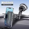 Car Phone Holder with Suction Cup Base Multi-Functional Car Navigation Mount for Windshield and Dashboard