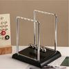 Balanza de cuna de Newton, bola de acero, material didáctico, péndulo de ciencia física, juguetes de escritorio, regalos para aliviar el estrés, decoración del hogar
