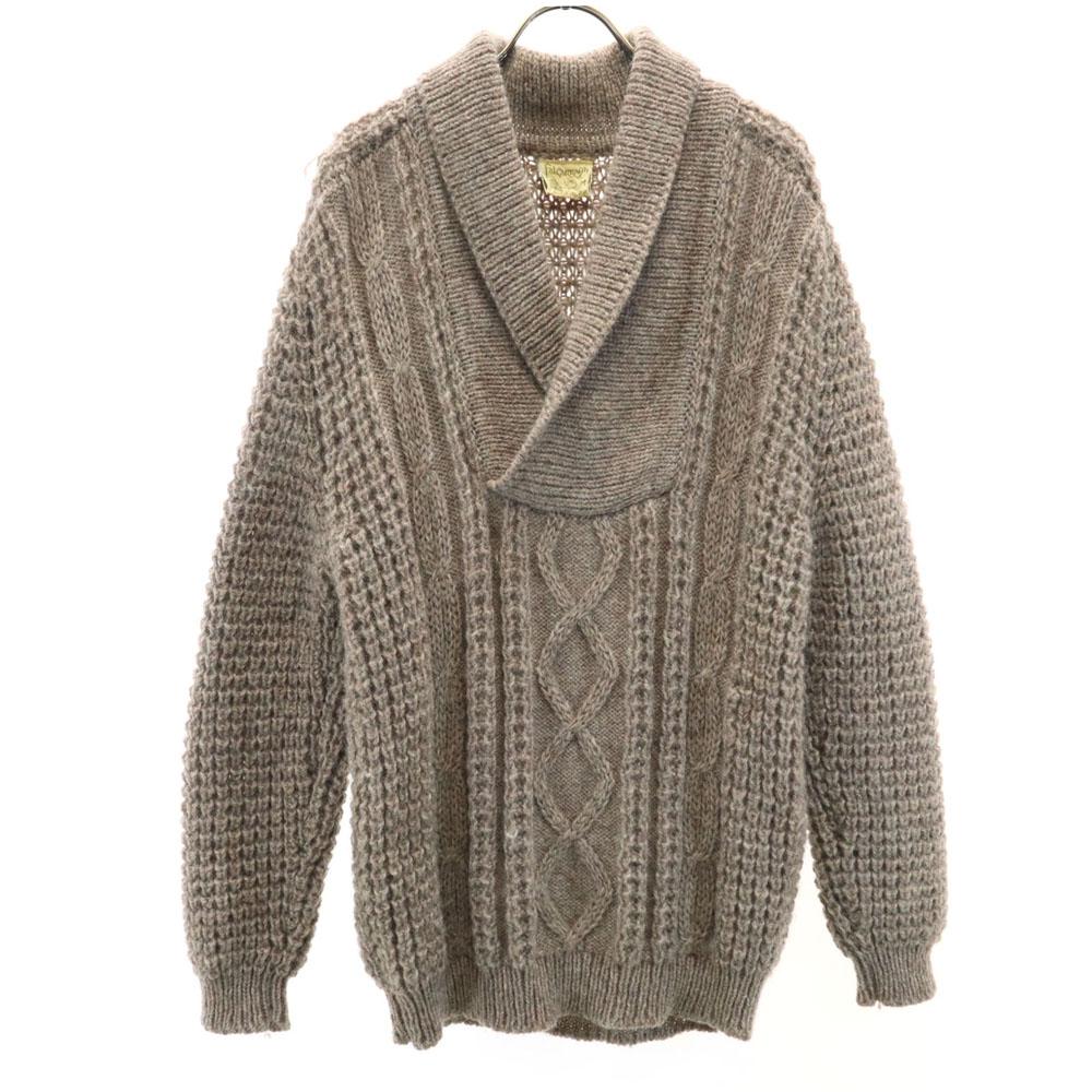 80s 90s Made In Ireland Old Long Sleeve Sweater M Gurege Knit Women Used