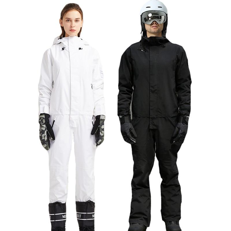 Nuevo mono Snowboard Ropa exterior impermeable de alta calidad Nieve de  montaña Hombres y mujeres Chaquetas de esquí + Pantalones Trajes de esquí  al aire libre comprar a buen precio — entrega
