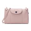 Le Pliage Cuir 22 Unifarbene Klappe Lammleder Schulter Crossbody Tasche Damen Taschen Hellrosa 1061757P53