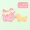 Cookie Mold with Cartoon Dachshund Design, Pet Cookie Mold, Fondant 3D Press-type Baking Tool