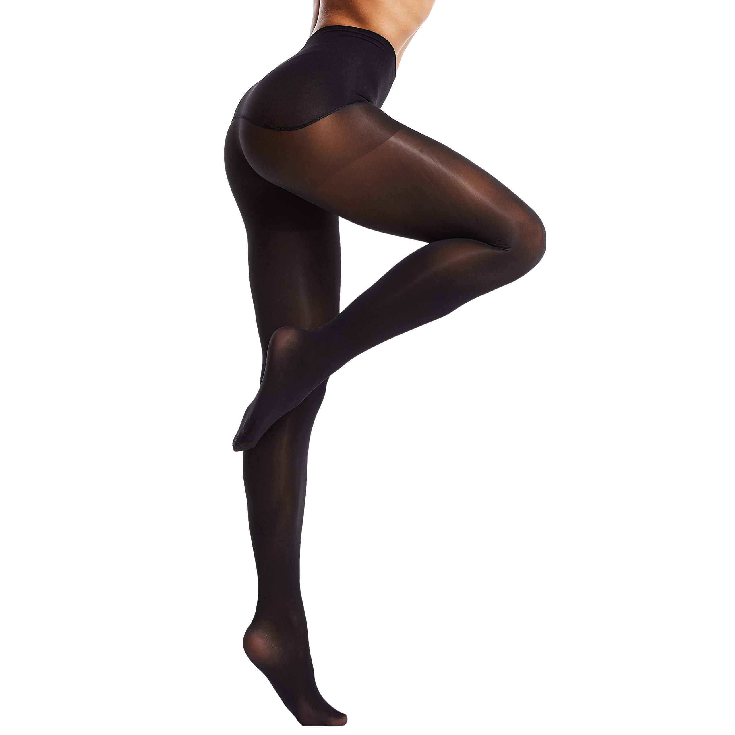 

Kave 20D Сексуальні Кольорові Матові Блискучі Панчохи Колготки 360° Безшовна Ластовиця З Високою Талією Гладкі Колготки Для Жінок Fit for 40-70kg