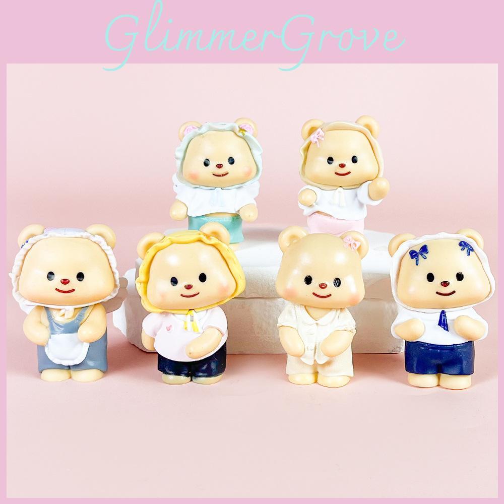 Pajamas Butter Bear School Uniforms Aprons Headscarves Style Ornaments Model