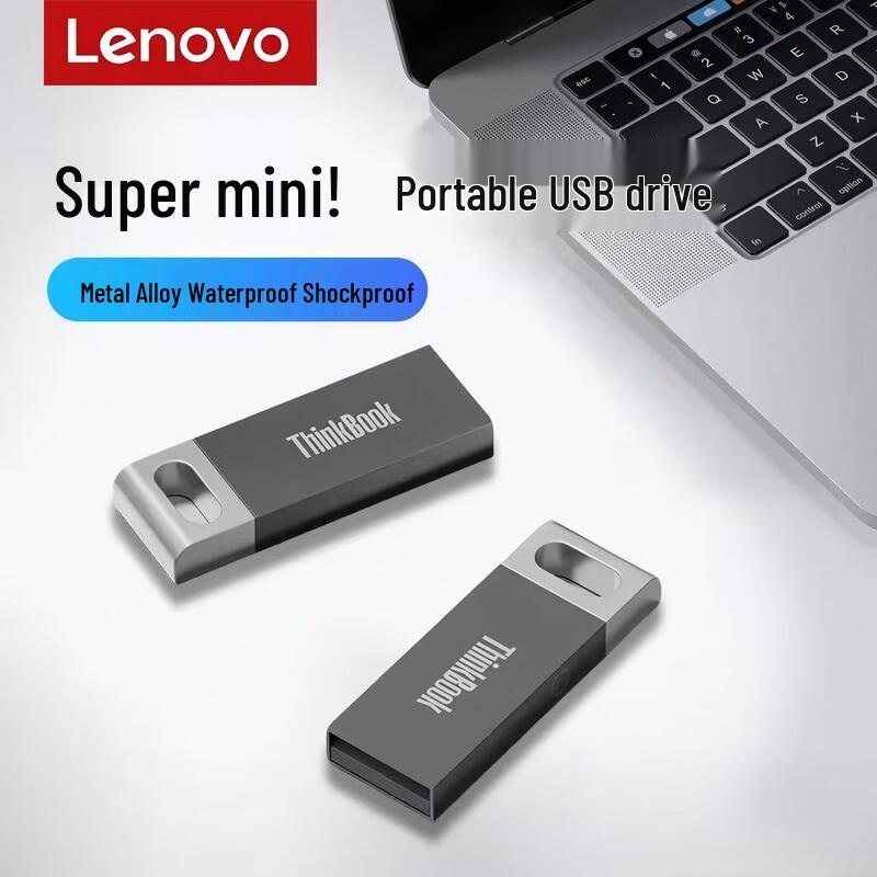 Lenovo High-Speed Dual-Interface USB-C & USB 3.1 Flash Drive