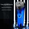 Men Pocket Sized Electric Shaver with Recharging Face Hair Trimmer Plastic Texture Perfect for Business Trips and Gym