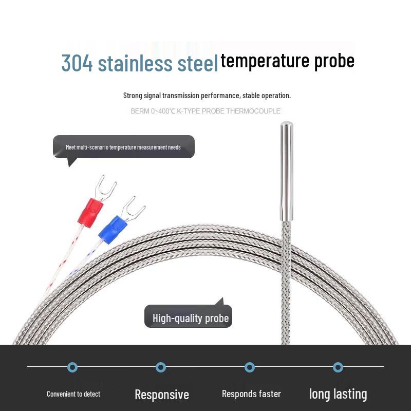 BERM K-Type Thermocouple Needle Probe