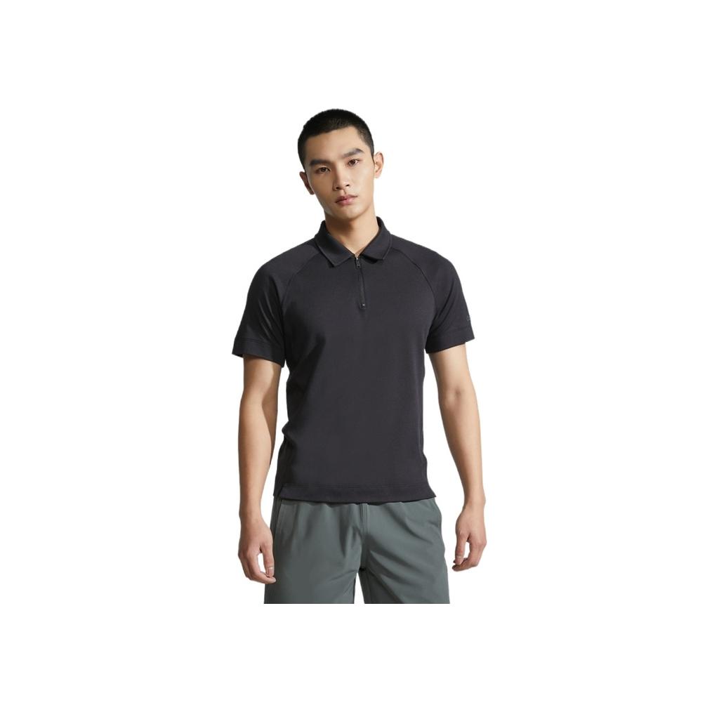 Calvin Klein Minimalist Letter Quick-Dry Short Sleeve Polo Shirt Men Polo Shirts Space-Black 4MS3K111001