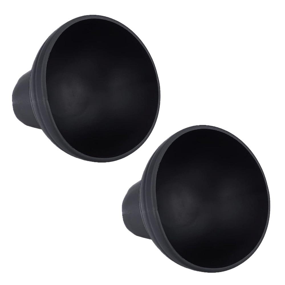 2pcs Suction Cup Design Tennis Ball Retriever Rubber Paddle Ball Picker Outdoor Court