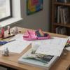 5/7pcs Multi-size Paper Crafting Alignment Guides Color-coded Spacing Locator Tools  Card Making