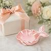Jewelry Organizer Tray Fishtail Storage Tray, Large Capacity Groove Design, Pearlescent Pink Dish 3D Printing Desktop Ornament, for Rings And