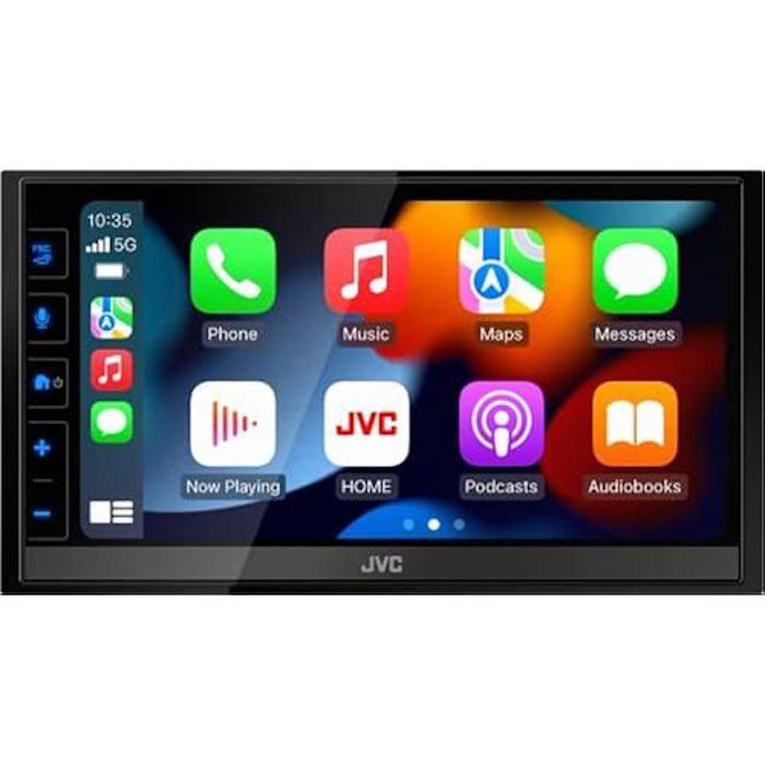 Autoradio multimédia JVC KW-M785DBW - CarPlay & Android Auto sans fil - 4 x 50 W - DAB+/FM - Bluetooth