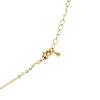 Collier Luxenter Avec Zirconia Brillant Finition or 18k - Alphabet R