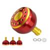 Fishing Line Wheel Handle Knob Grip Metal Fishing Handle Knob Replacement Baits Casting Reels Power Knob Easy to Install