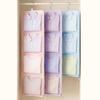 Foldable Underwear Storage Bag Multi Layer Hanging Hanger Hanging Storage Bag Breathable Closet Organizer Bag