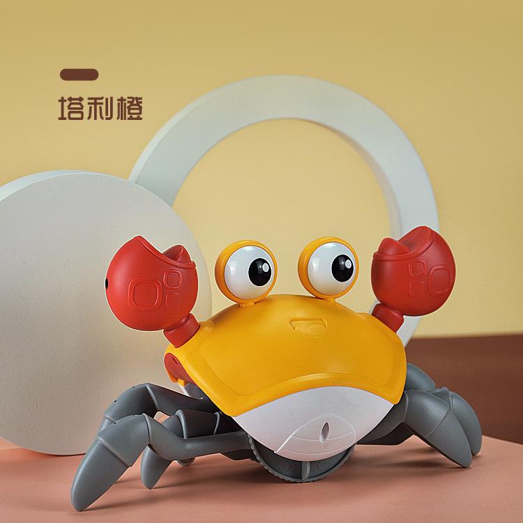 Electric Induction Crab Douyin Automatic Escape To Avoid Obstacles Induction Crab Light Music Electric Toy