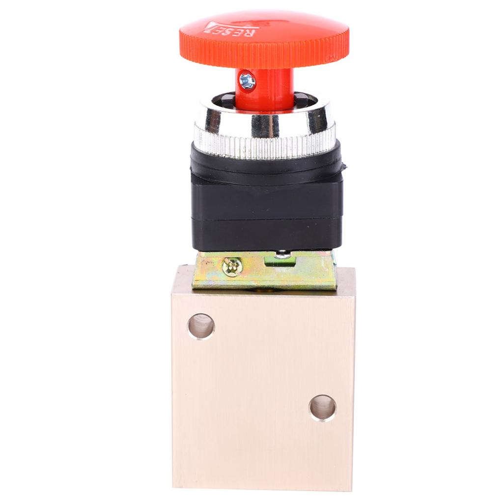 JM 06 Pneumatic Mechanical Valve PT 1 4in 2 Position 3 Way Self Locking Air Mechanical Valve