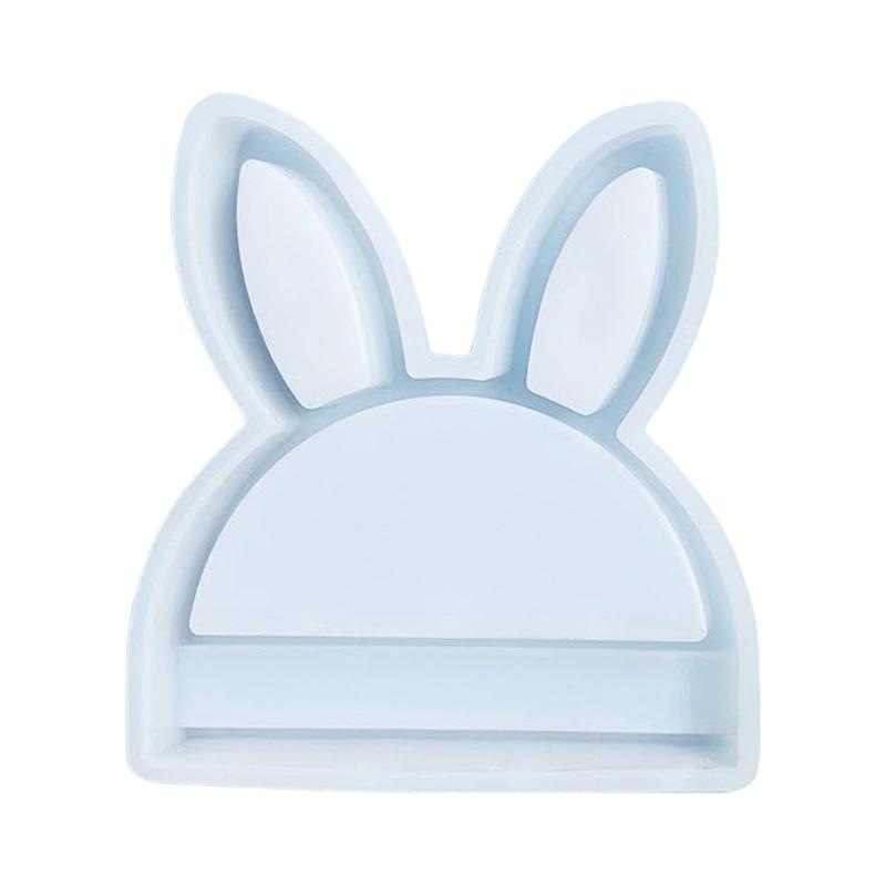 Unique Rabbit Head Shape Mold Innovative Ornament Moulds for Crafting Enthusiasts Hand-Making Resin or Plaster Projects 1