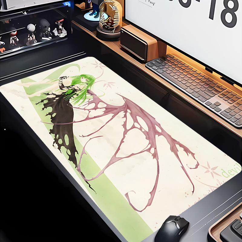 Anime Code Geass Theme Premium Non-slip Mouse Pad with Stitched Edges,Durable Rubber Material,for Desktop & Gaming Great Gifts