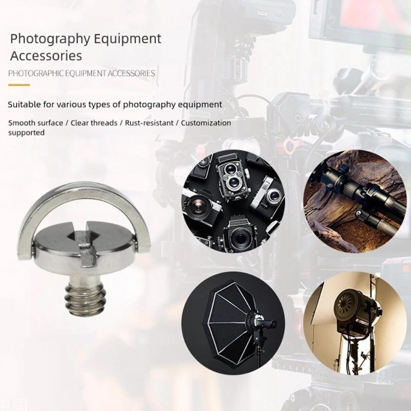 Quick Release 1/4inch Camera Screw Hexagon Key Stainless Steel for Tripods Mounting Universal Compatibility