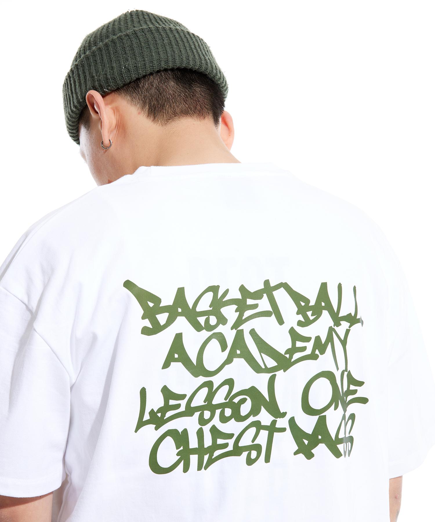 Sturf Chest Pass Loose Fit Heavy Short Sleeve Tee White M