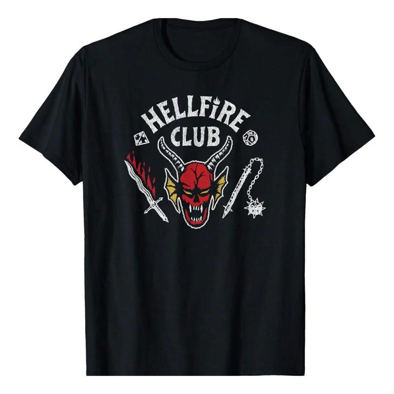 Camiseta 4 Hellfire Club Skull & Weapons S