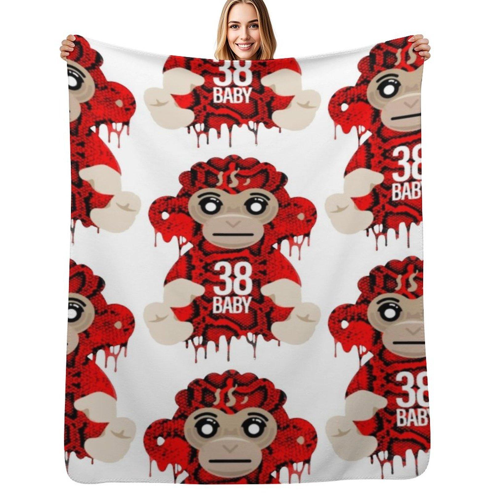 

38 Baby Throw Blanket Warm Napping Blanket for Office Couch Bed 102x76cm(40x30in)