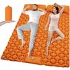 Outdoor Camping Double Inflatable Mattress Extra Wide Sleeping Pad Ultralight Folding Bed Sleeping Mat Car Travel Mat