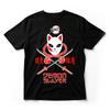 Demon Slayer Tanjiro Fox Mask Crossed Swords TShirt Kimetsu Anime Graphic Tee