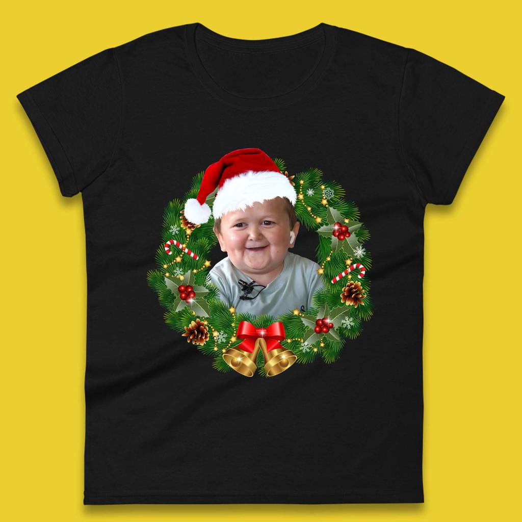 Santa Hasbulla Christmas Womens T-Shirt Mens Tops Tees Unisex