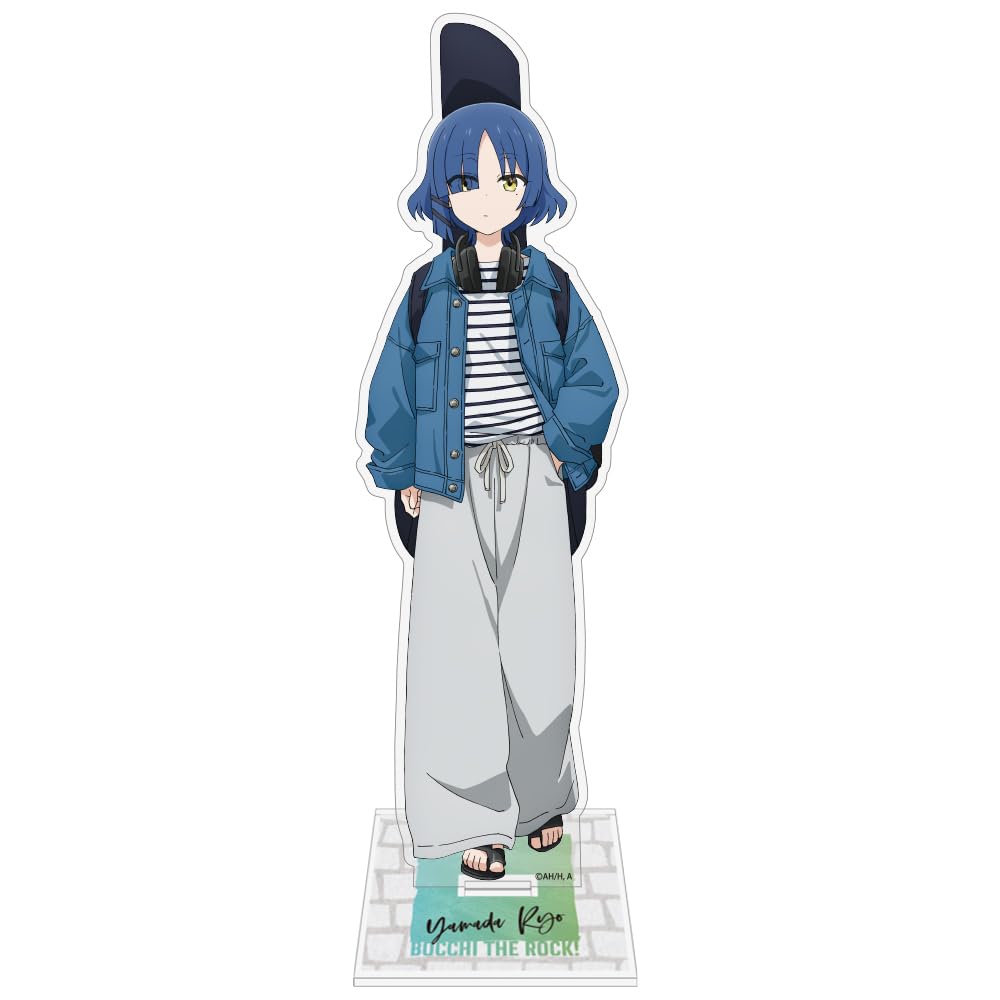 

[Official] 2D COSPA Anime Bocchi the Rock! Original Illustration Ryo Yamada Acrylic Stand (Large) Street Fashion Ver.