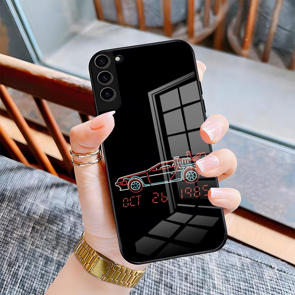 Hot Back To The Future Movie Phone Case For Samsung A25 A13 A33 5G A54 A36 A35 A56 A52 A14 Shockproof Glass Cover