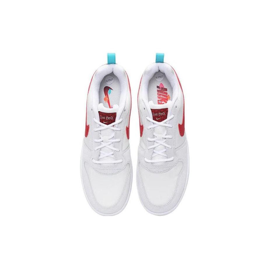 Nike Court Borough Low Premium Anno del Drago Sneakers da Uomo Crema Vela Rosso Università HF0734-161