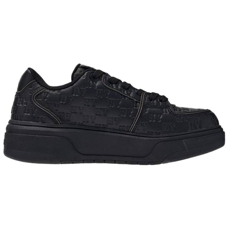 MLB New York Yankees Fashion Printed Old Flower Comfortable Versatile Low-Top Sneakers Unisex sneakers Black 3ASXE015N-50BKS