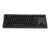 USB Wired Mechanical Keyboard 75 78 Key Layout 6 LCD Programmable Keys Red   RGB Backlit Hot Swap Keyboard for PC Gaming