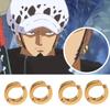 Piece Trafalgar One Law Cosplay Accessories Earring Jewelry Vintage Use Daily