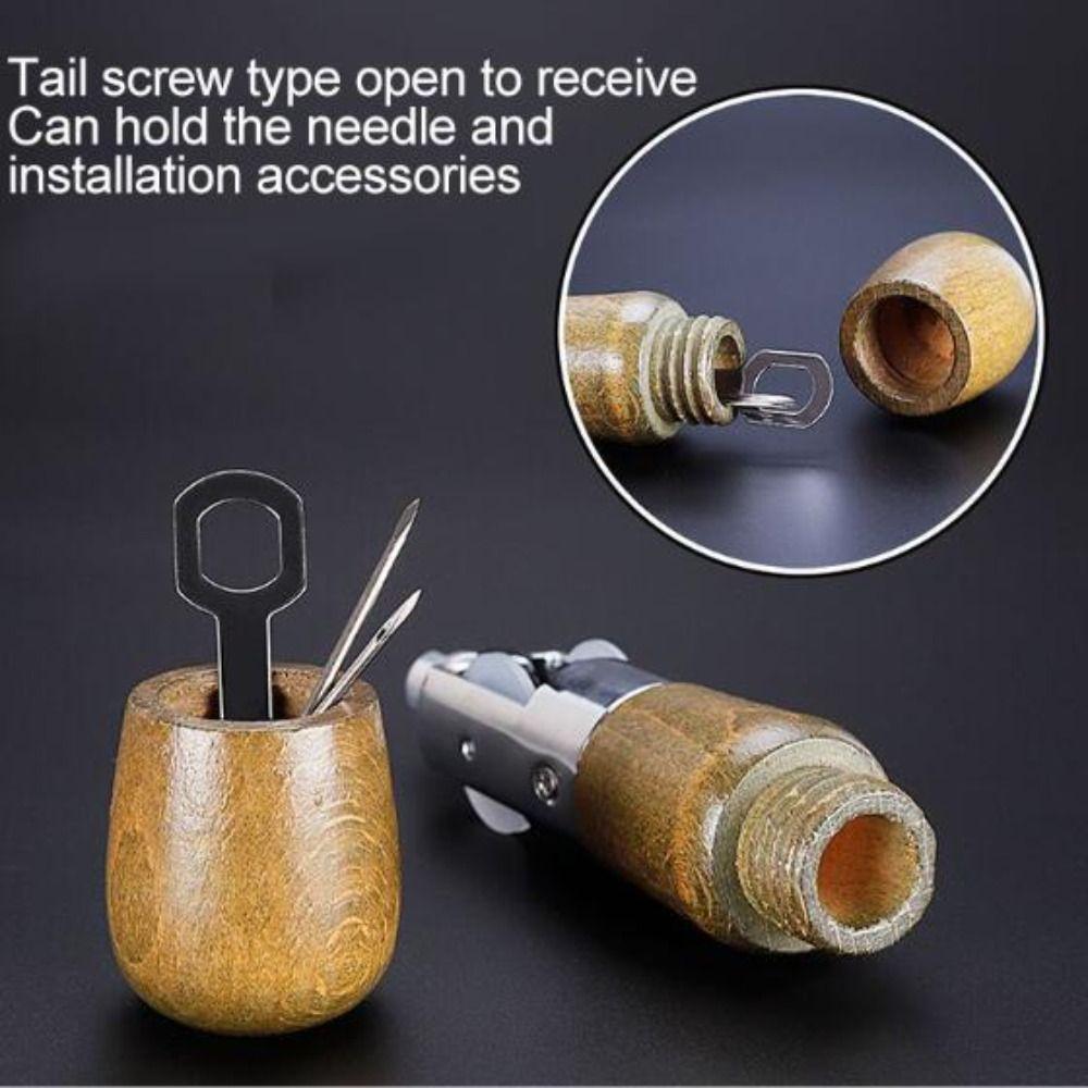 Leather Sewing Set Leathercraft Sewing Tool Kit Hand Stitcher Set Leather Sewing Awl Thread Kit